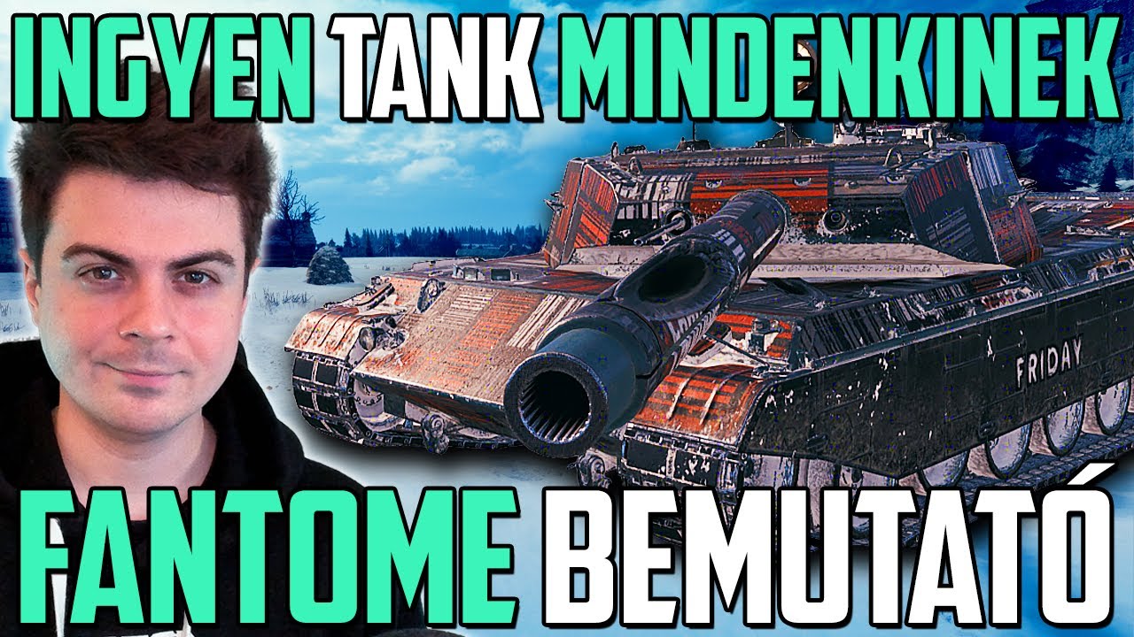 INGYEN TANK 2025! 😱 Fantome bemutató