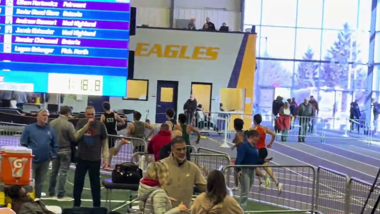 2026 Ashland univ. Jud Logan “Light giver” HS MEET- Boys 800m run-Heat 2 new PR