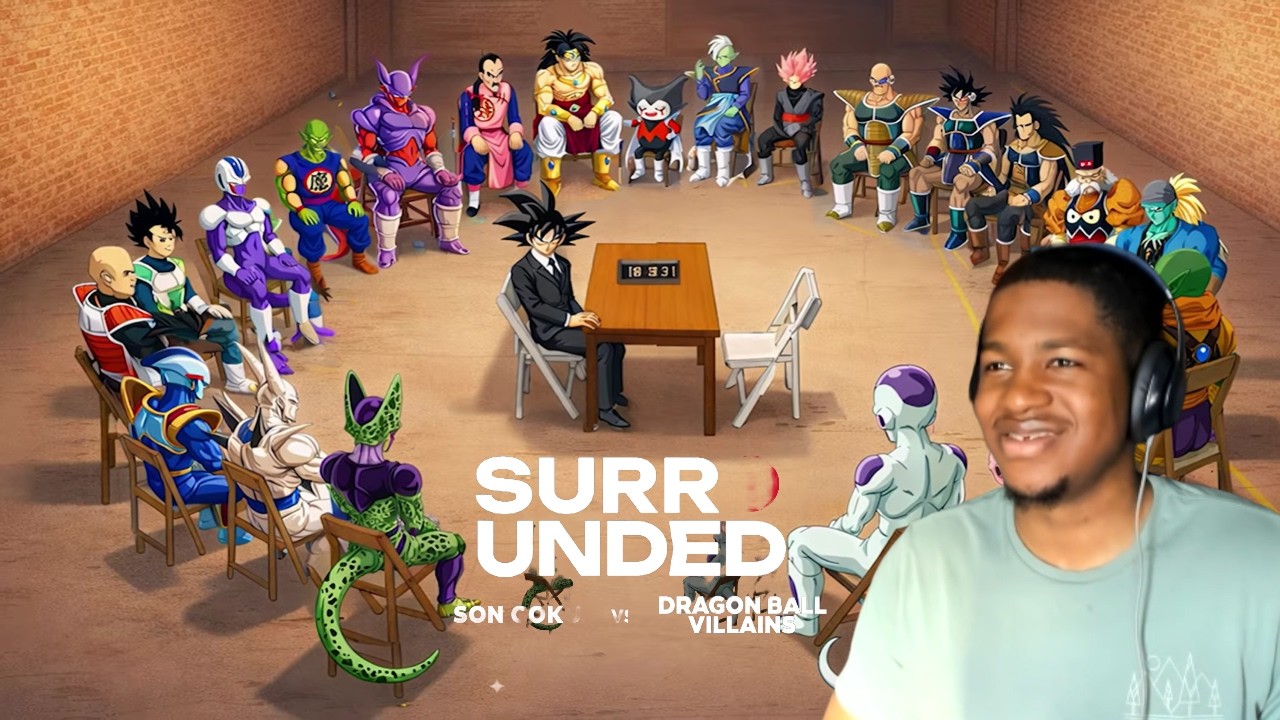 Goku was COOKING In This One  | Goku VS 20 Dragon Ball Villains (Jubilee Parody) Reaction