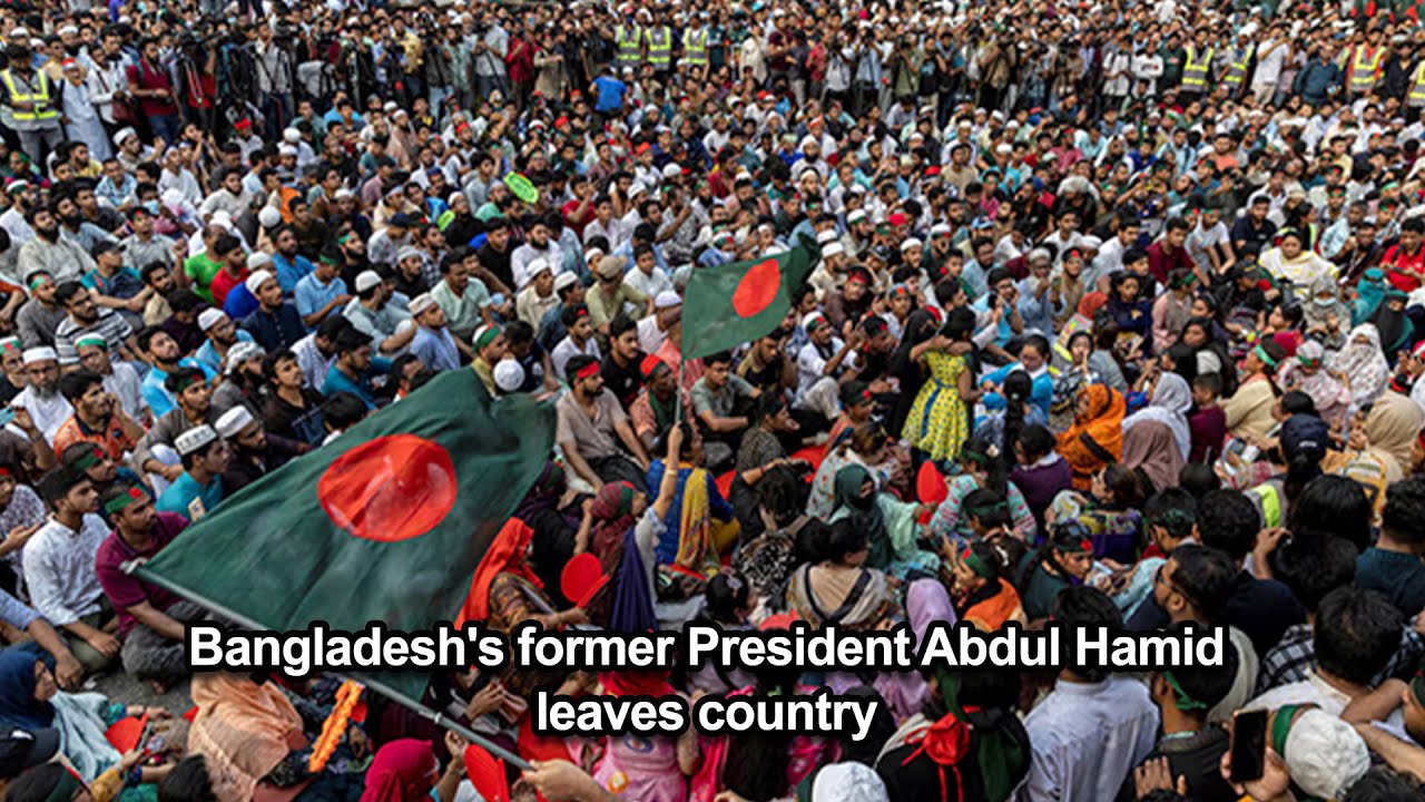 Bangladesh bans activities of Awami League following protesters' demands