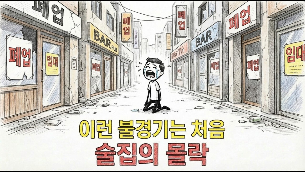 소주 6,000원 시대, 왜 사람들은 이제 밖에서 술을 마시지 않을까?