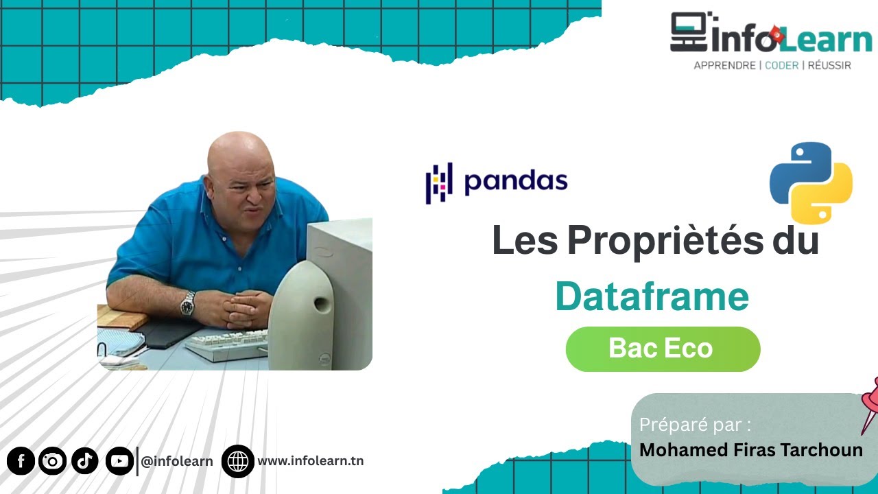 Les Propriètés du DataFrame (Pandas) | Bac eco