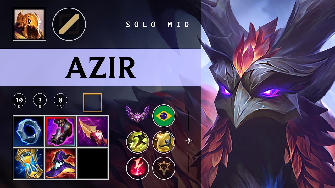 Azir Mid vs Mel - BR Master Patch 26.02