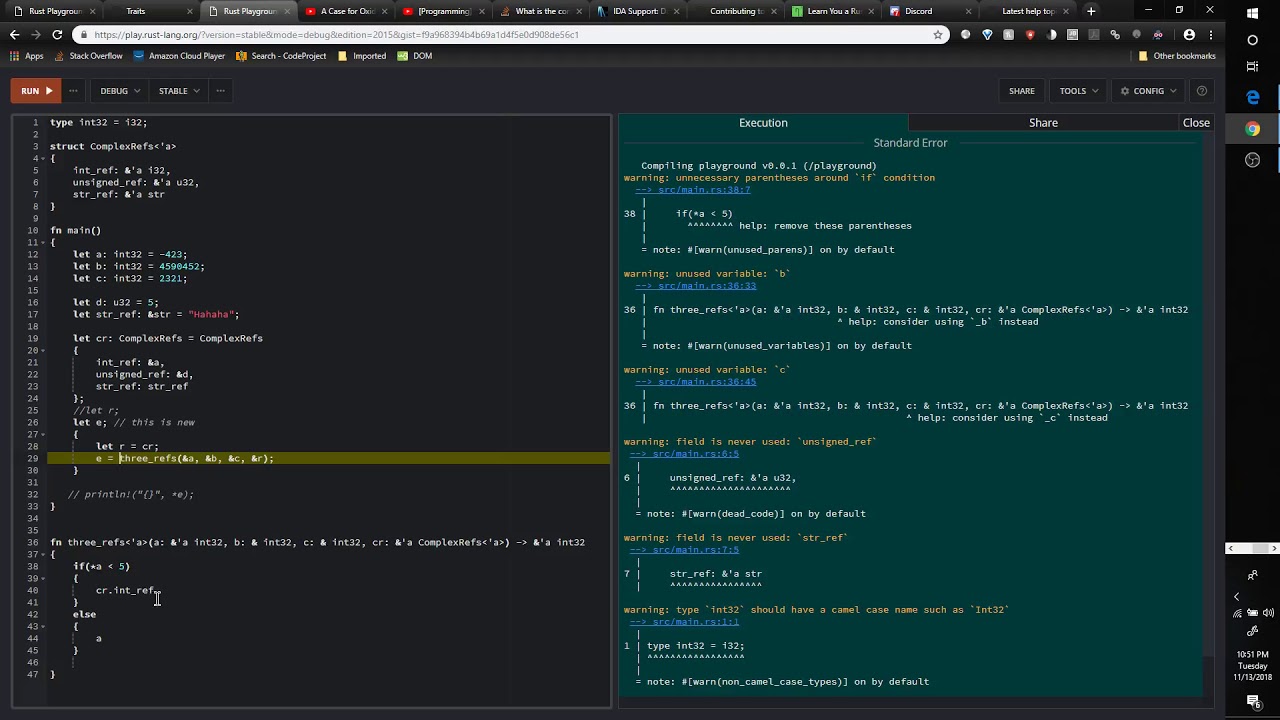 Rust Tutorial - Lifetime Specifiers Explained