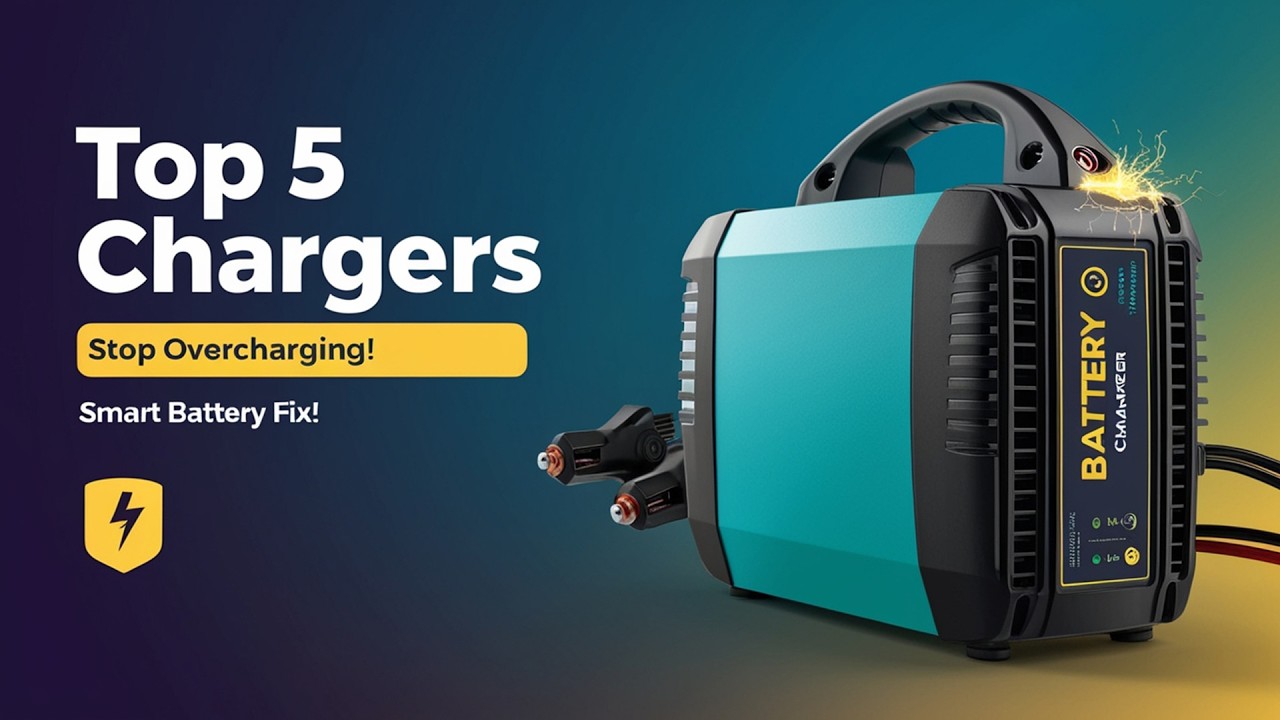 Top 5 Best Car Battery Chargers with Automatic Shutoff (2026 Guide)