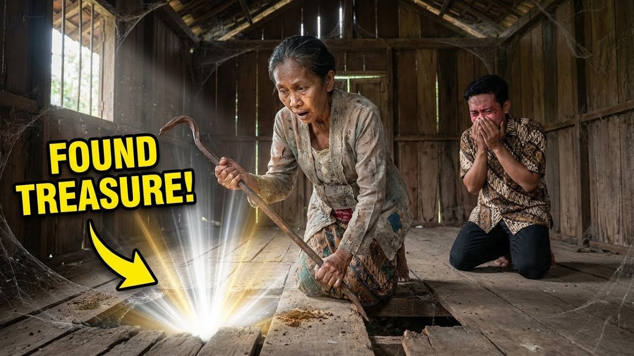 Dihina Dapat Warisan Gubuk Hantu, Pas Lantainya Dibongkar Isinya Bikin Kakak Nangis Darah!