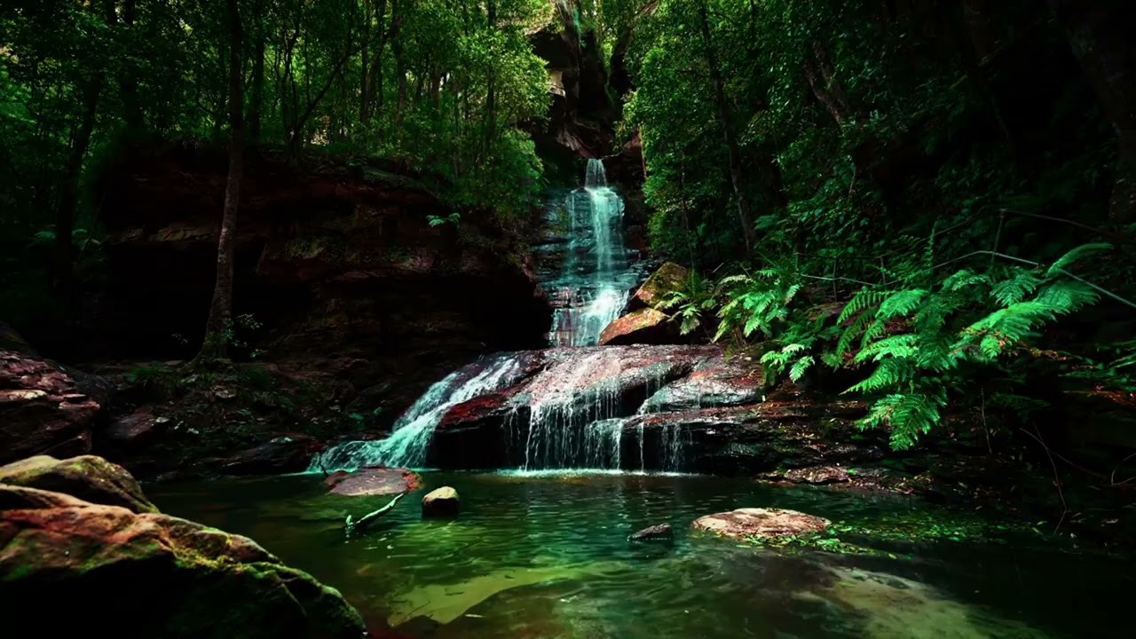 Nature’s Waterfall – Meditation & Healing Music