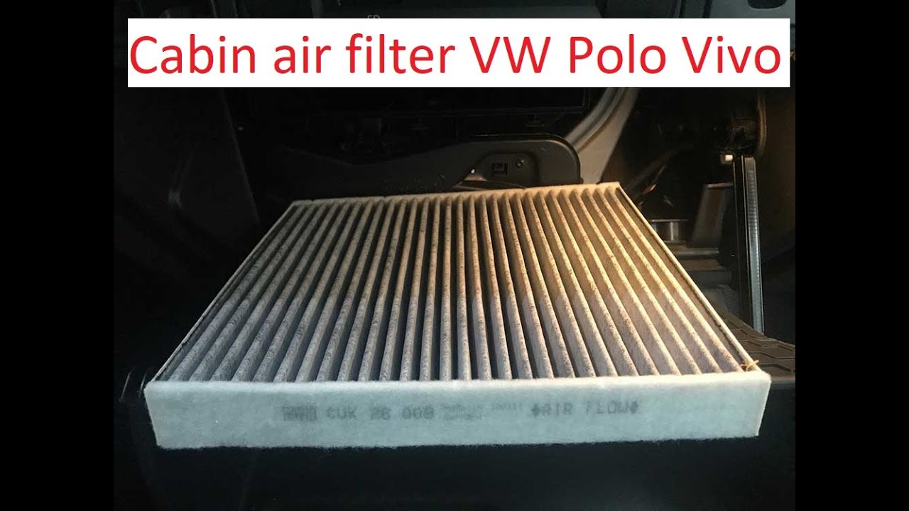 Cabin Air Filter Replacement VW Polo Vivo