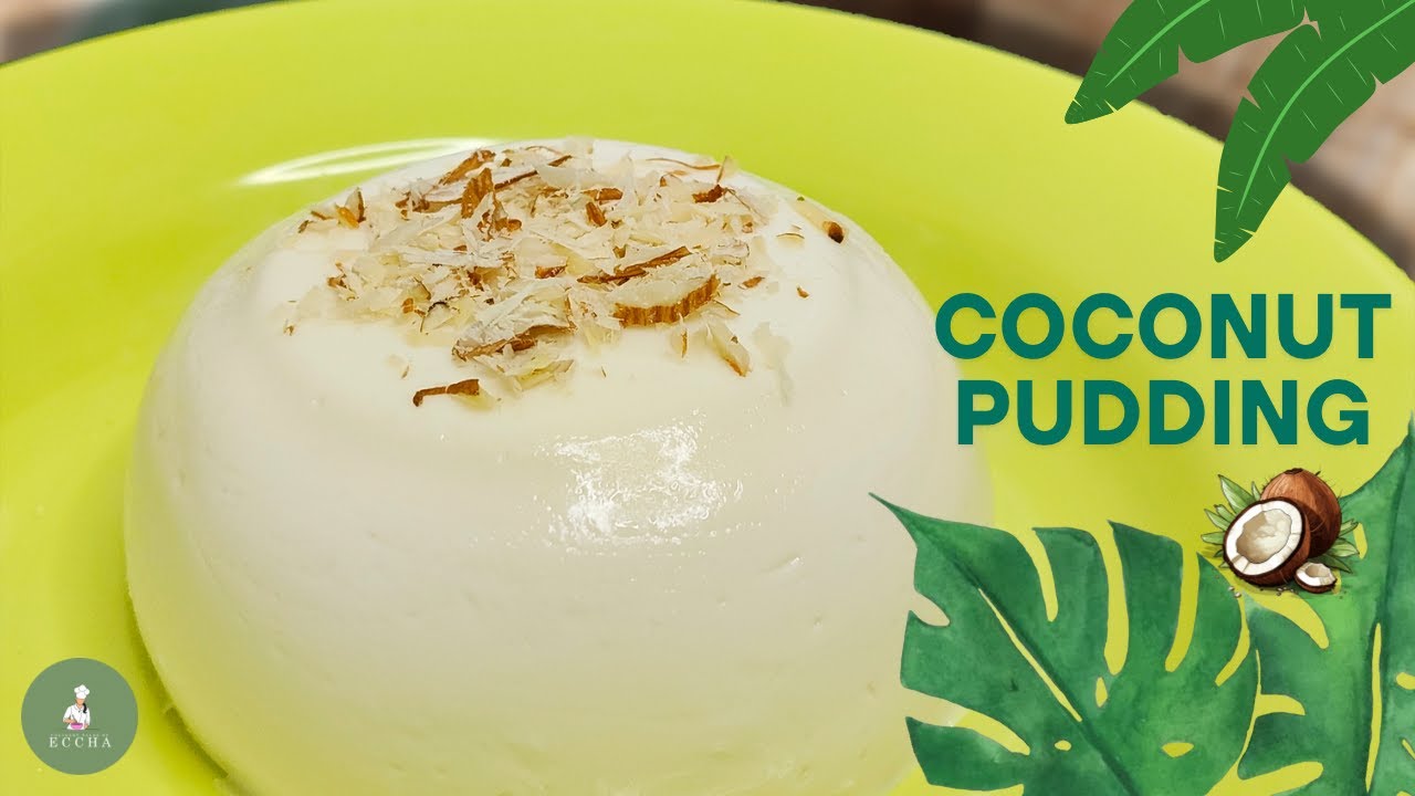 The Creamiest Coconut Pudding You’ll Ever Make! | No Eggs, No Oven
