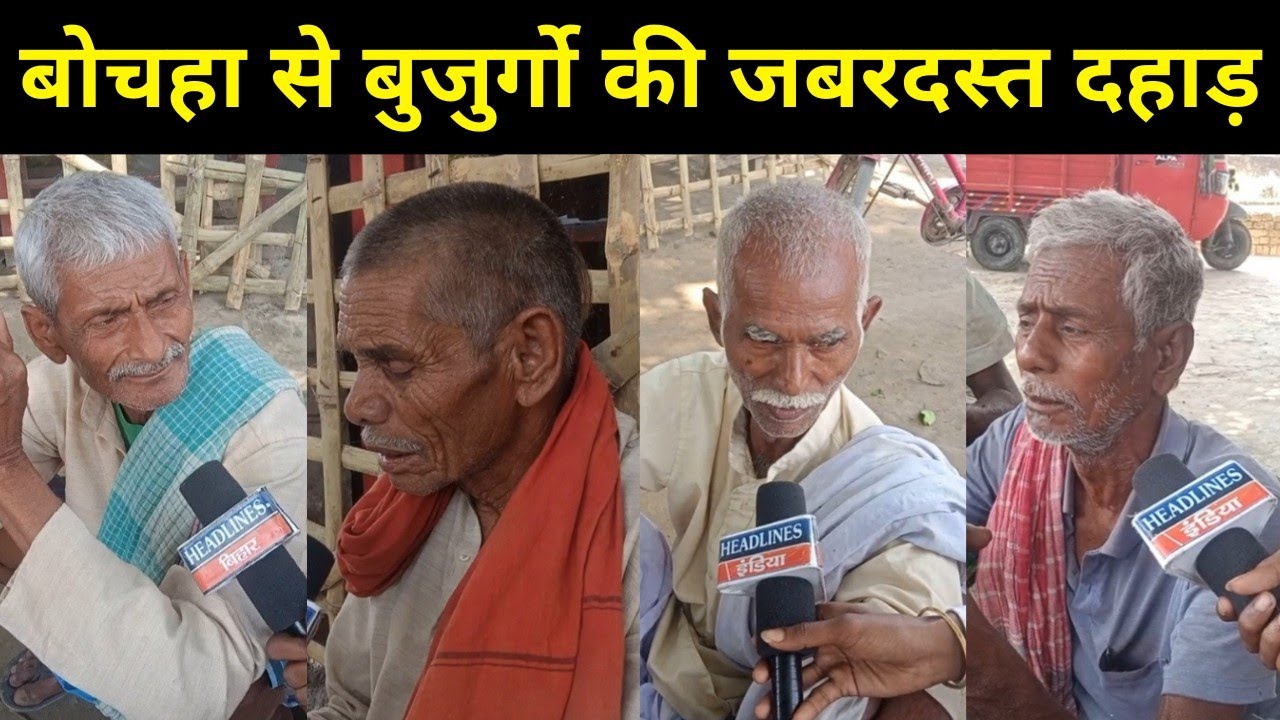 Bihar News:Bochaha में तास के पत्ते खेल रहे बुजुर्गो ने बता दिया कौन जीत रहा बोचहा|Headlines Bihar