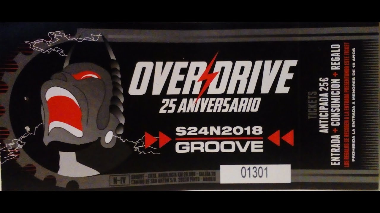 💣💣💣 SESION HOMENAJE 25 ANIVERSARIO OVER DRIVE BY DJ DAVID CUESTA 1ª PARTE