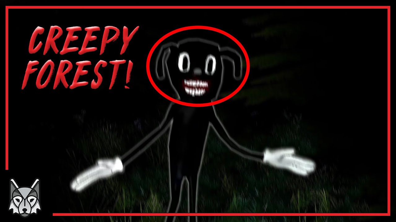 Жуткая МУЛЬТФИЛЬМОВАЯ СОБАКА найдена в ЛЕСУ Слендермена! (gmod - песочница)