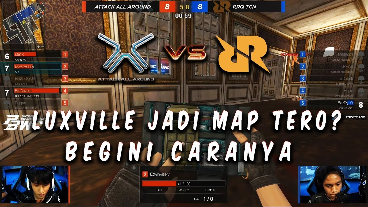 PBWC 2019 FINAL! AAA vs RRQ.TCN - LUXVILLE (PART 2)