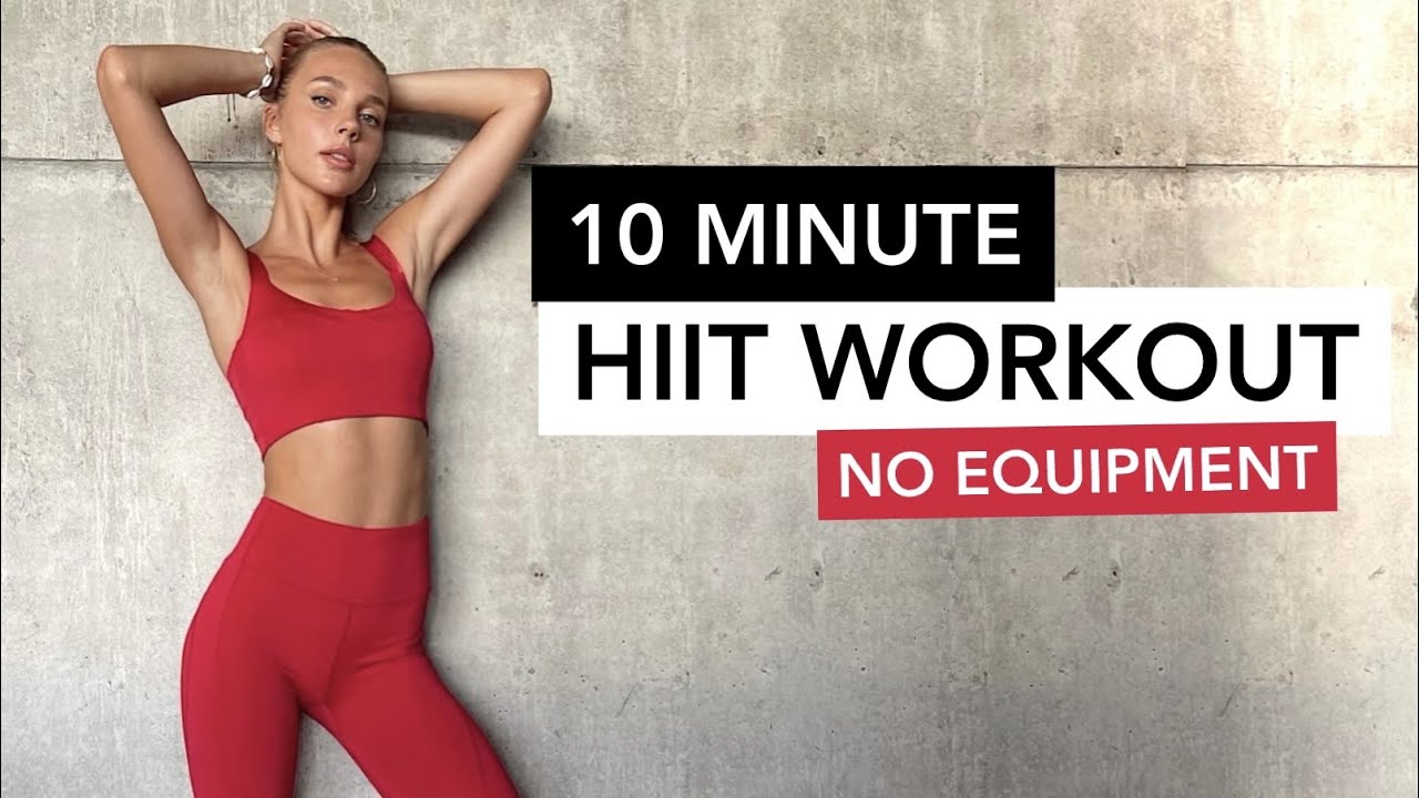 10 MIN HIGH INTENSITY WORKOUT/ Full Body Cardio - No equipment / Fit By Angela