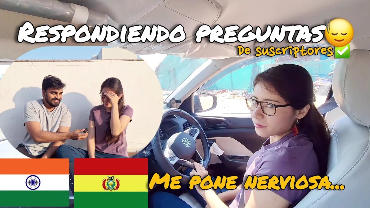 RESPONDIENDO CON MI ESPOSO INDIO🇮🇳|en espa&ntilde;ol💁🏻&zwj;♀️