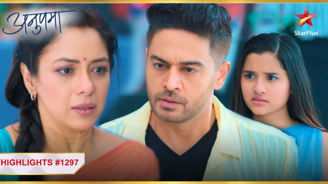 Anupama ne bheja Anuj ko Adhya ke saath! | Ep.1297 | Latest | Anupama | Mon-Sun | 10PM
