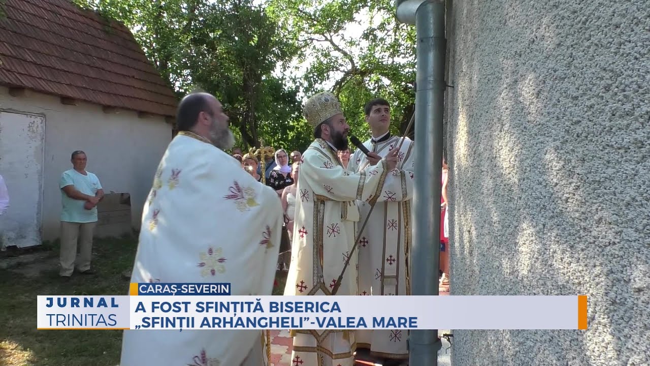 A fost sfințită Biserica „Sfinții Arhangheli” - Valea Mare