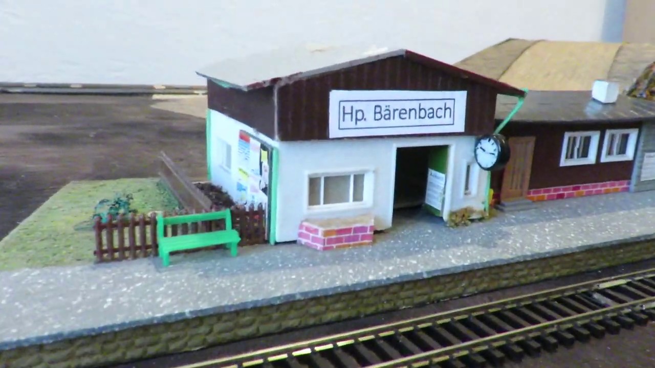 Bau einer TT Modelleisenbahn Teil 08 - Landschaftsmodellierung abgeschlossen