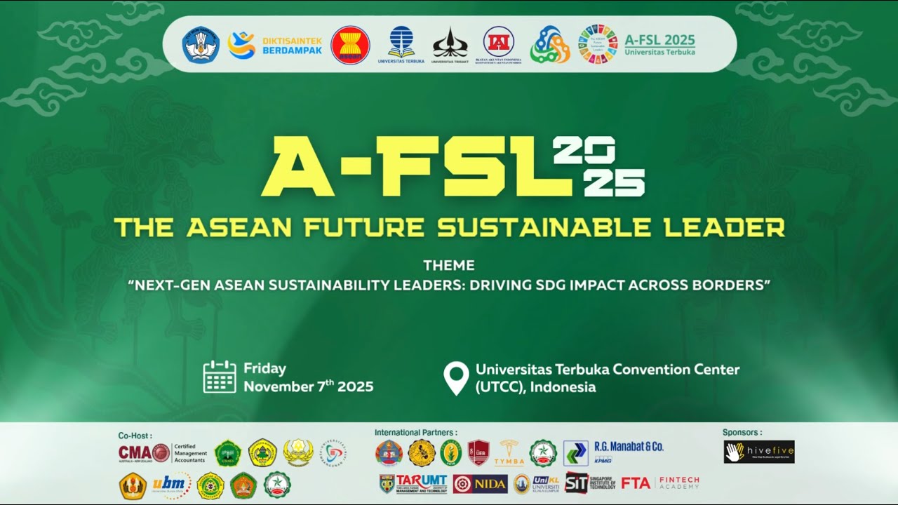 ASEAN Future Sustainable Leaders (AFSL) 2025 :“Empowering ASEAN Youth for a Sustainable....
