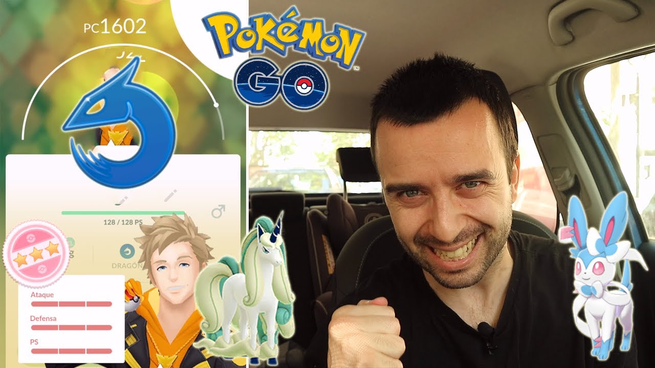 SIGUE LA RACHA CON OTRO DRAGÓN 100%! LLEGA EL SHINY DE SYLVEON, PONYTA GALAR![Pokémon GO-davidpetit]