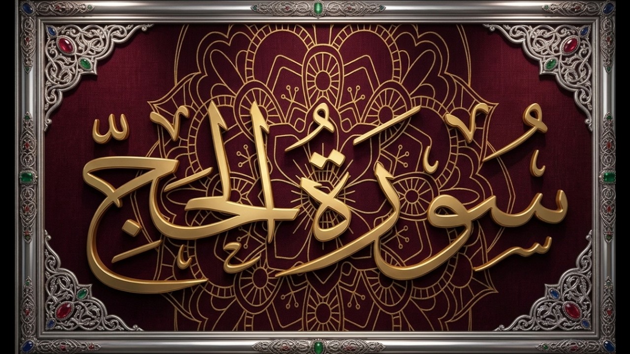 Okasha Kameny سورة الحج  برواية السوسي عن أبي عمرو البصري.. الشيخ عكاشة كميني