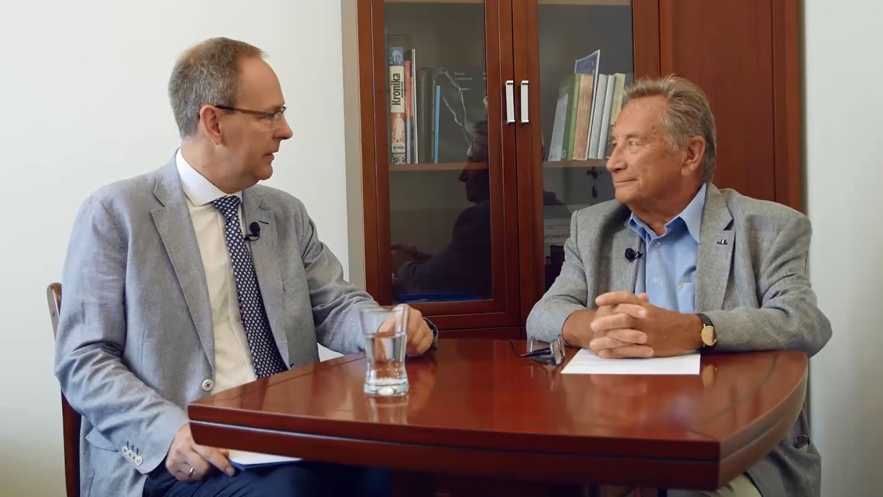 Prof. dr hab. Andrzej Obrębowski - Rozmowy z Mistrzami na 100-lecie Wydziału Lekarskiego