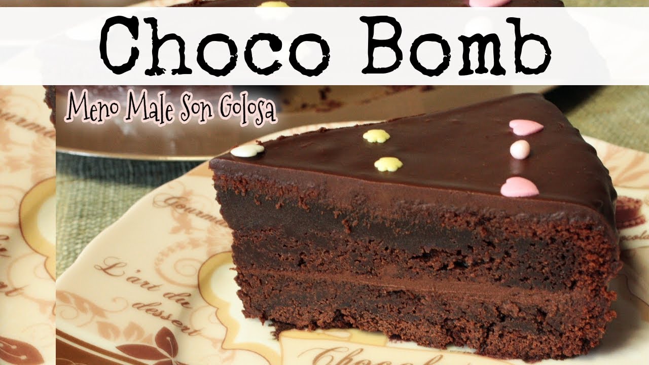CHOCO BOMB CAKE - Torta bomba al cioccolato