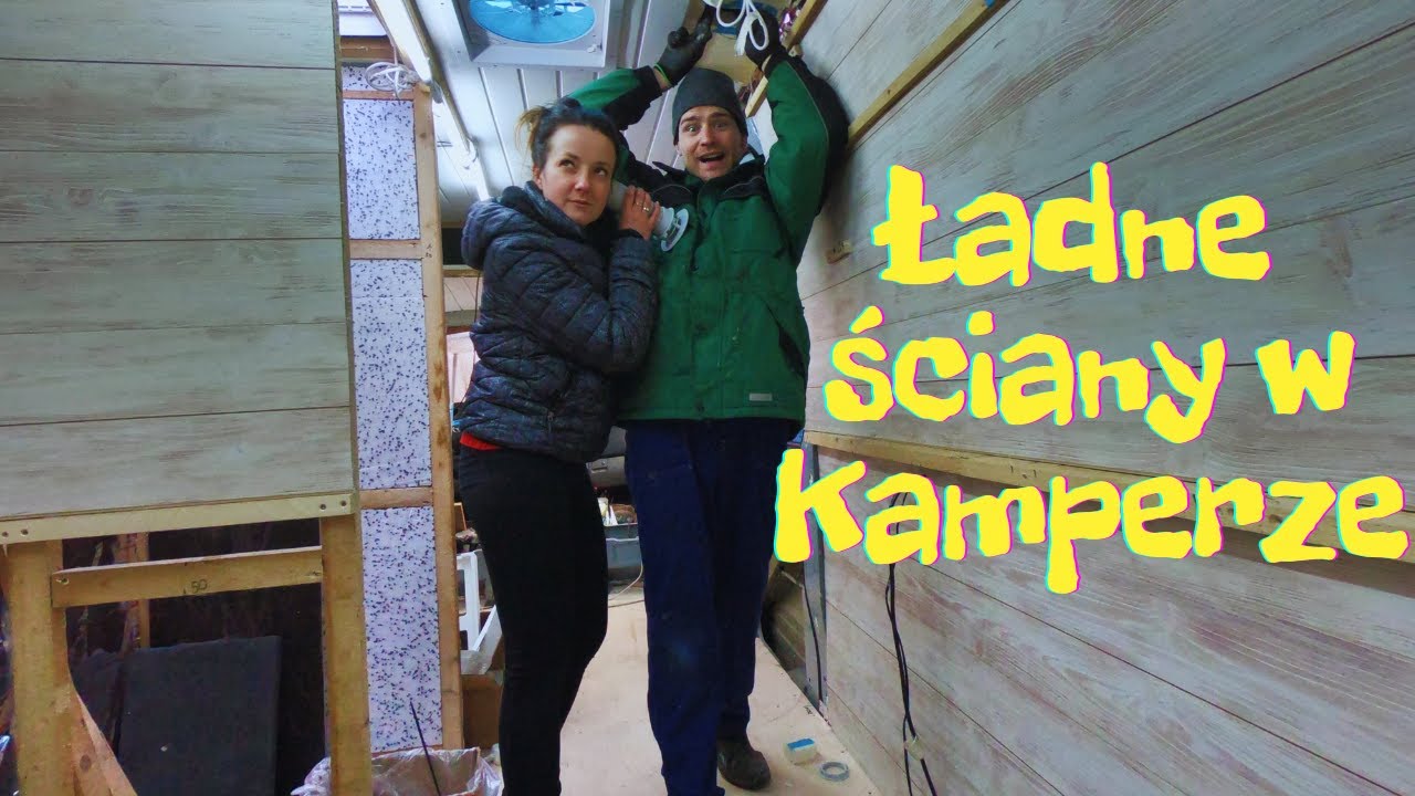 Ładne ściany w Kamperze - Budowa kampera w Niemczech