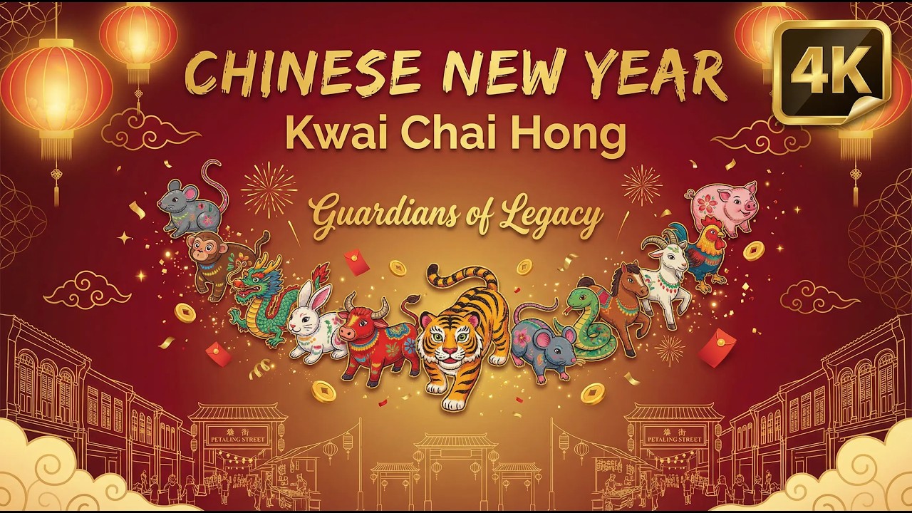 Chinese New Year 2026 Malaysia 🧧 | Kwai Chai Hong, Chinatown Kuala Lumpur