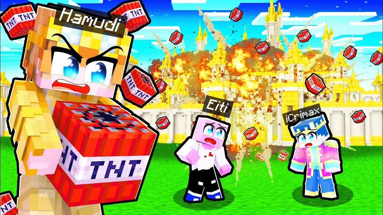 ICRIMAX PAULBERGER BURG WURDE GESPRENGT! 😭 (Minecraft RISIKO)