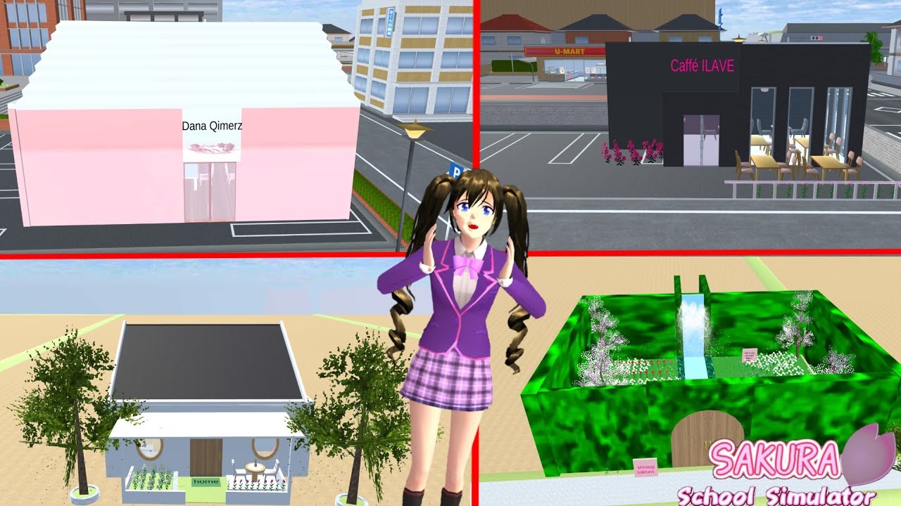 زرت بيوت المتابعين مرة أخرى في ساكورا!؟ SAKURA school simulator