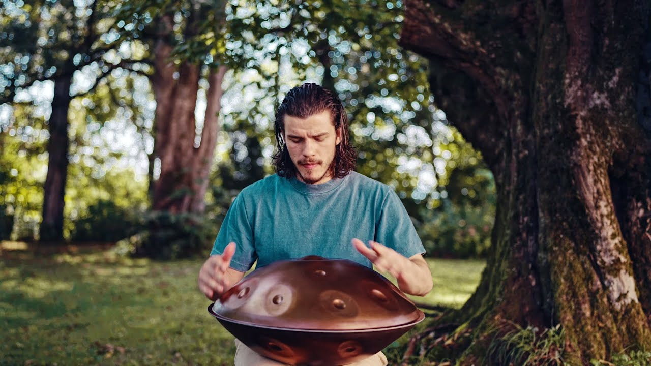 Konstantin Rössler - Deeply Rooted / 1 Hour Handpan Music / D Aegean Handpan