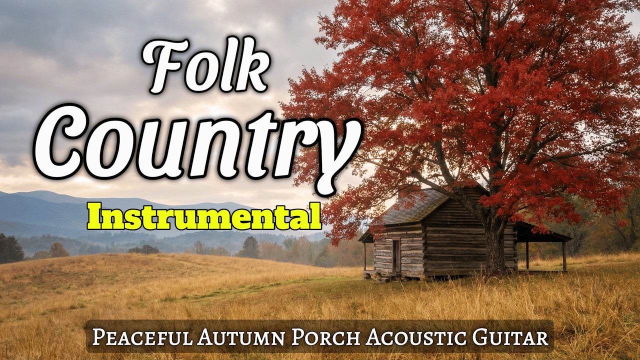 Country Folk Instrumental Vol.04 – Peaceful Autumn Porch Acoustic Guitar (1–2 Hours)