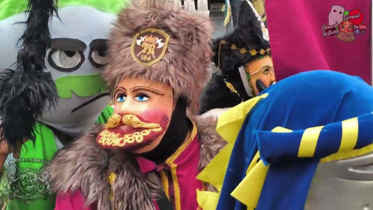 Carnaval peñon de los baños 2026 ultimo domingo barrio de los reyes 