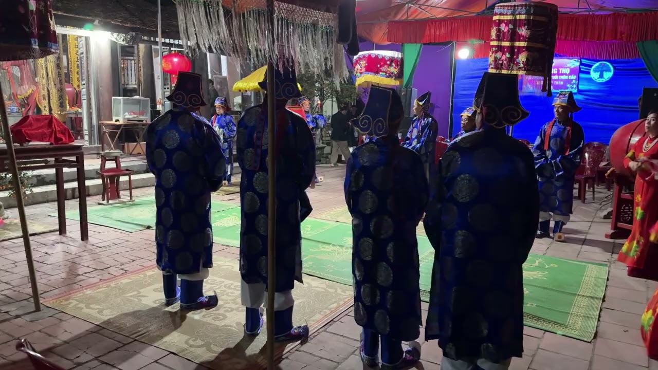 Lễ Tế Thành hoàng làng Thôn Cầu 2024
