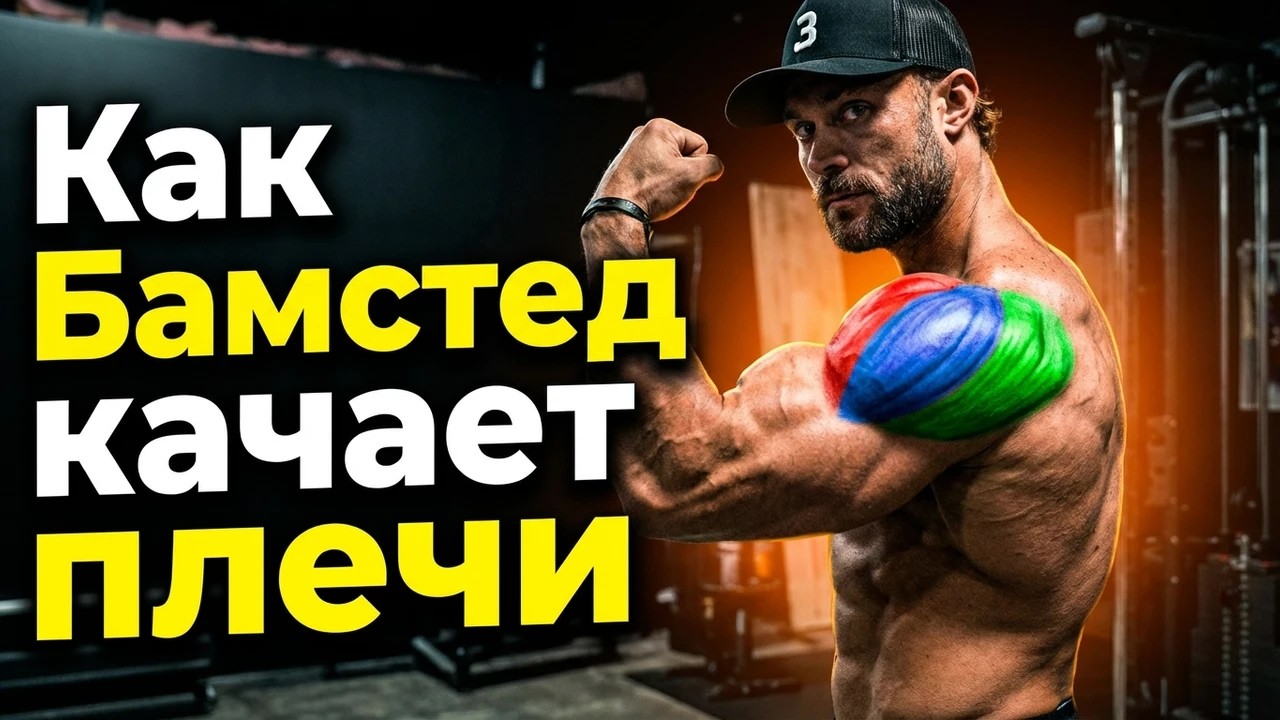 ТРЕНИРОВКА ПЛЕЧ НА НАБОРЕ МАССЫ | Крис Бамстед