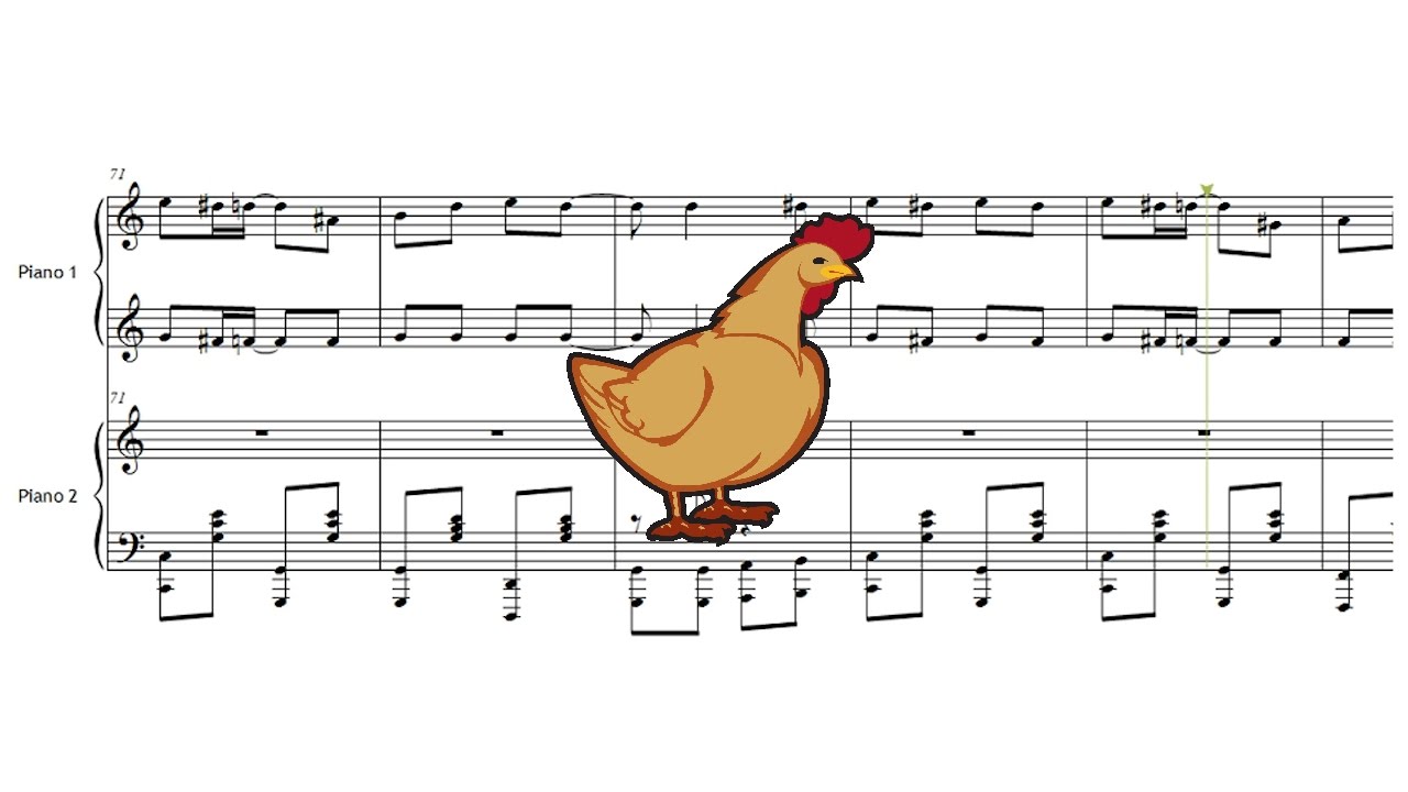 If I Had A Chicken - Kevin MacLeod (Sheet Music)