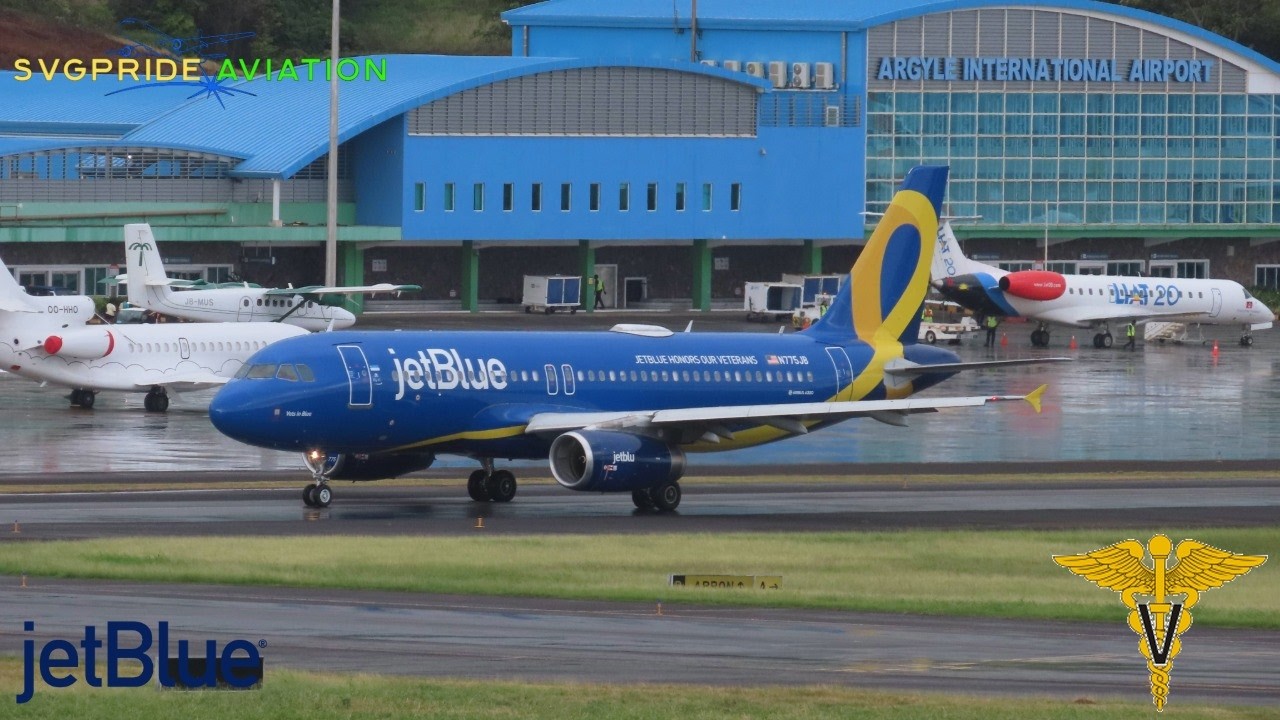 Argyle International: JetBlue Veterans Livery  - “Vets in Blue” - A320-200