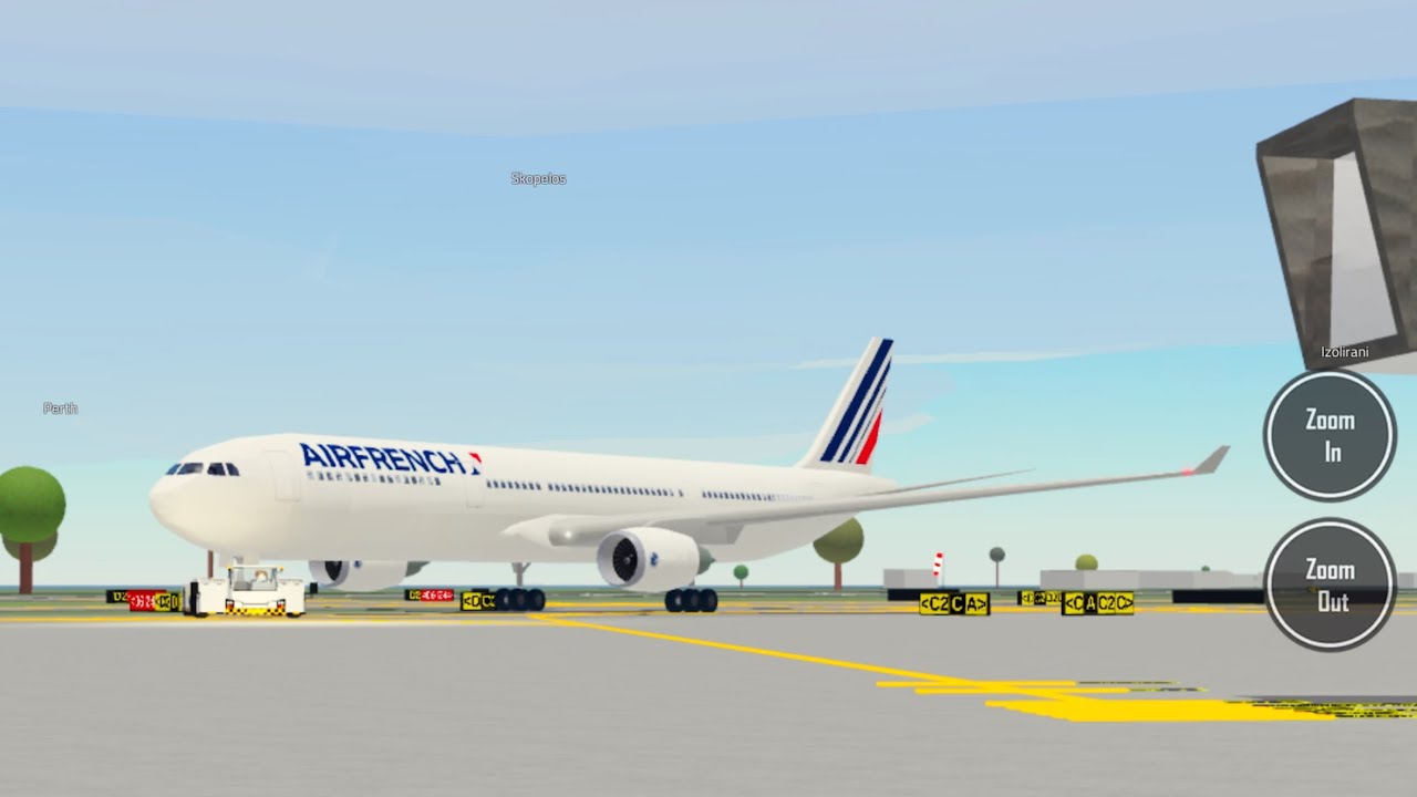 THE TRAGIC INCIDENT OF Air France Flight AF 447 But It's PTFS (SIMULATED ON PTFS Roblox)
