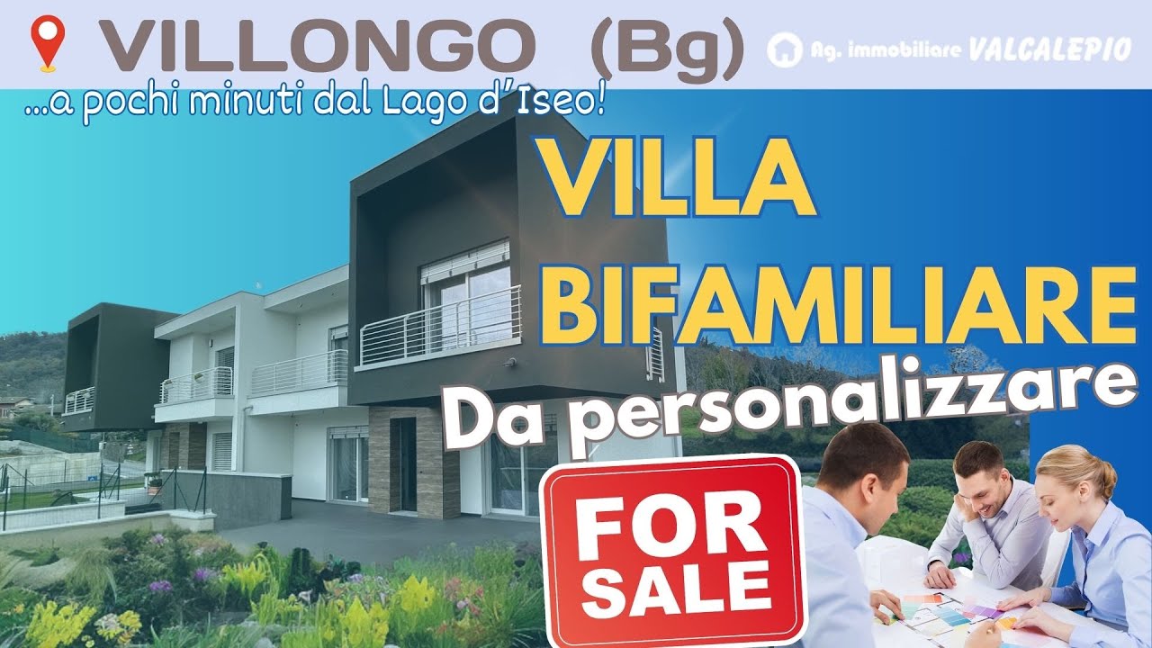 Nuova e moderna VILLA in vendita, scatena la tua fantasia e realizza la casa dei tuoi sogni!