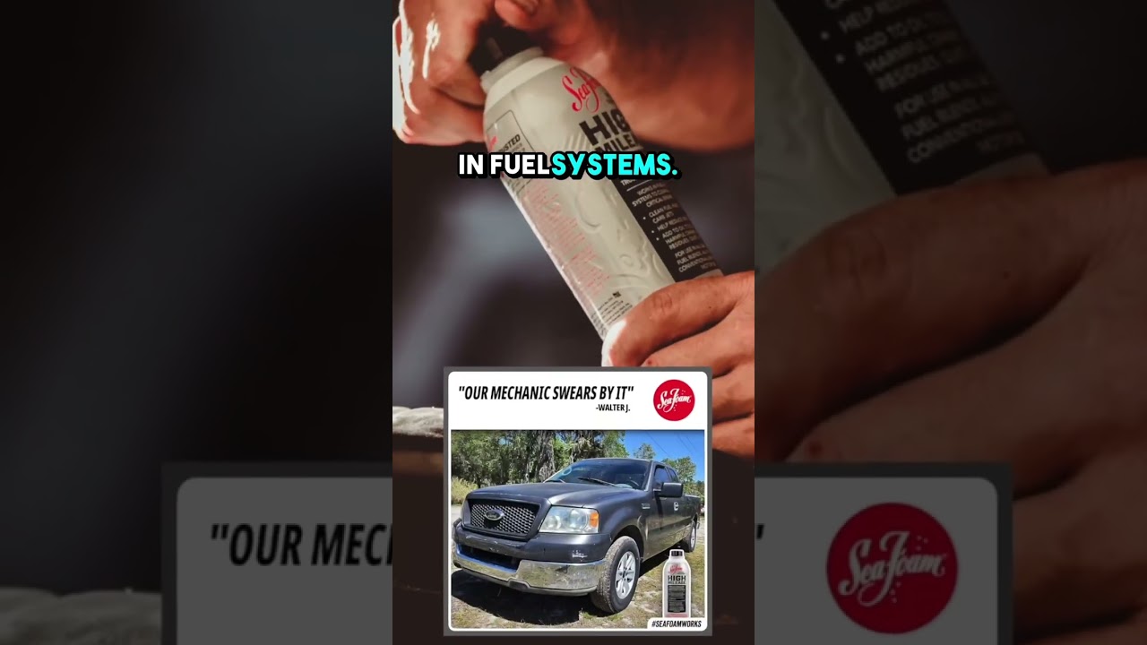 1 can of THIS works wonders for... #seafoamworks #cartips
