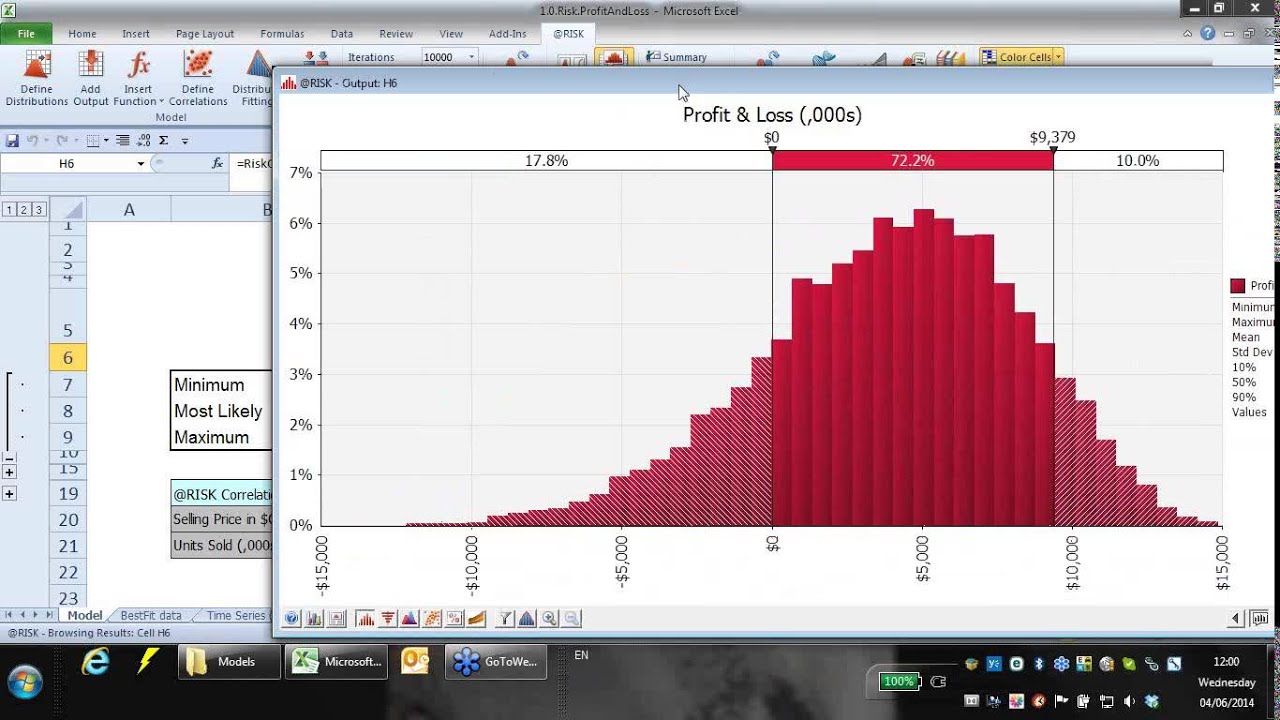 WEBCAST: Introduction to Risk and Decision Analysis using @RISK
