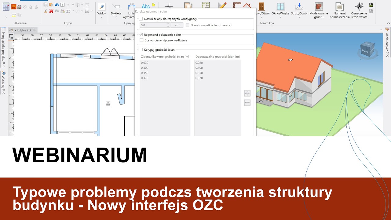 InstalSystem 5 - Typowe problemy podczas tworzenia Struktury budynku - Nowy interfejs OZC