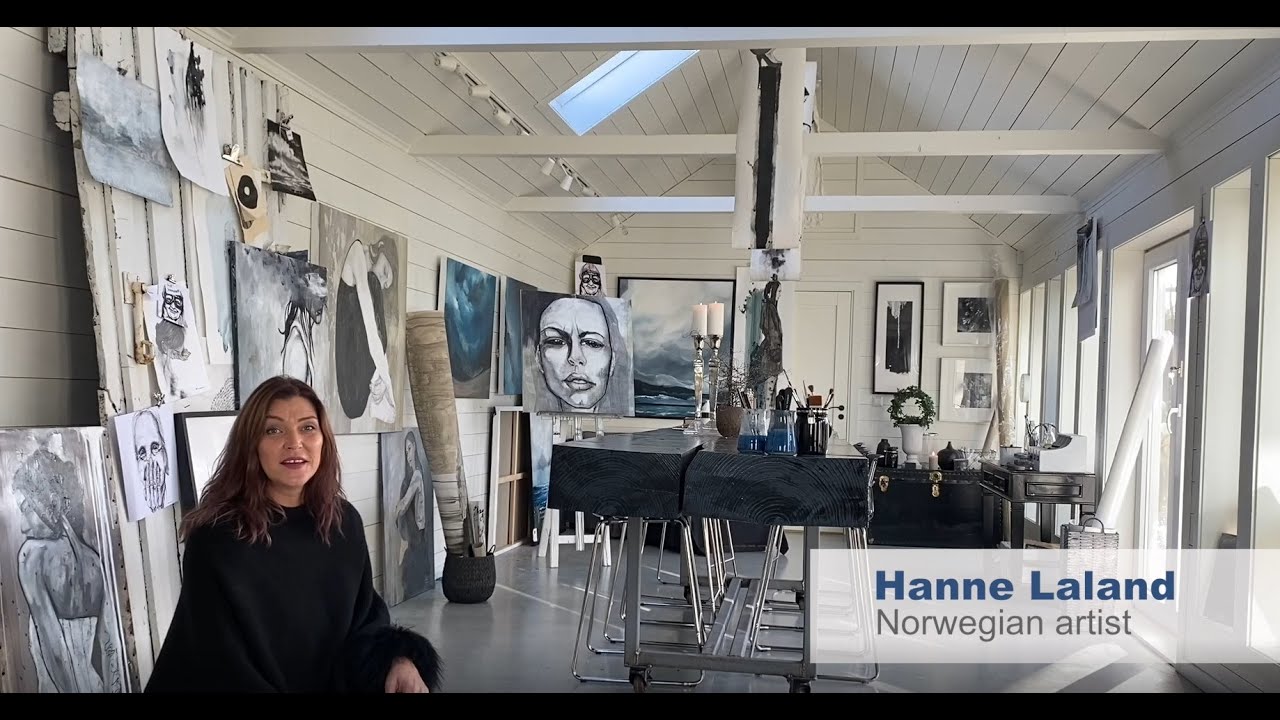 Hanne Laland (Norwegian Artist), Introduces her Art and Shares her Experience with Pashmin Art
