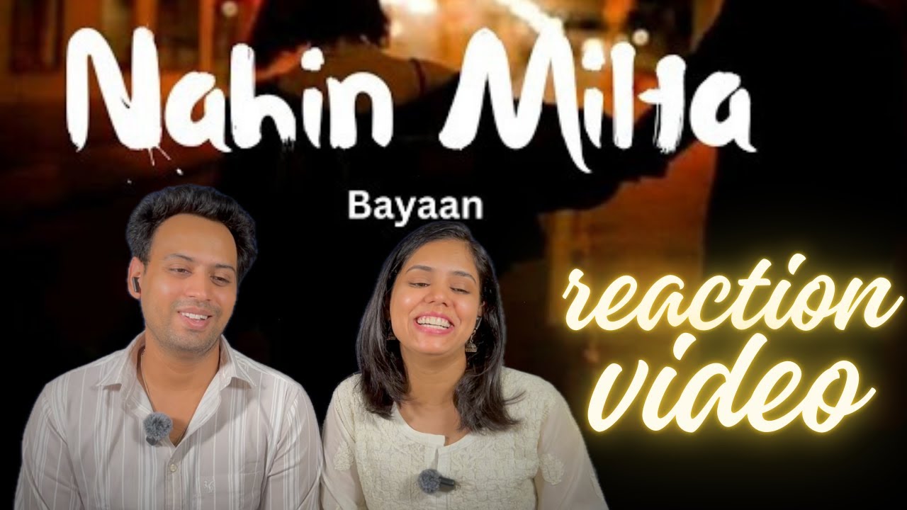 Indian Siblings React to Bayaan - Nahi Milta | Emotional & Powerful Track!