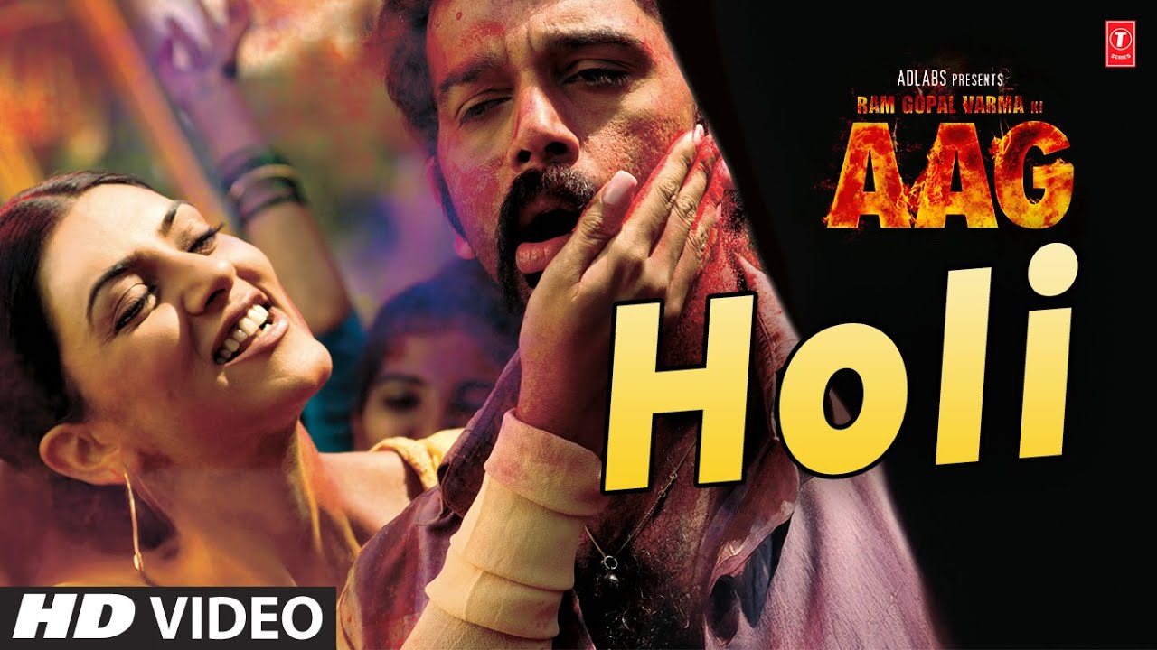 Holi - Video Song | Ram Gopal Verma Ki Aag | Amitabh Bachchan, Ajay Devgn, Sushmita Sen, Mohanlal