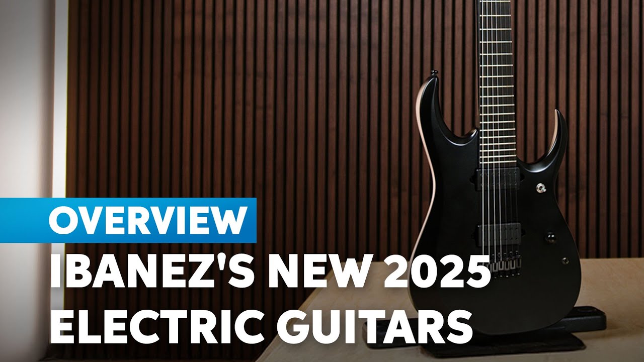 Ibanez Iron Label RGDRB71 Electric Guitar Demo
