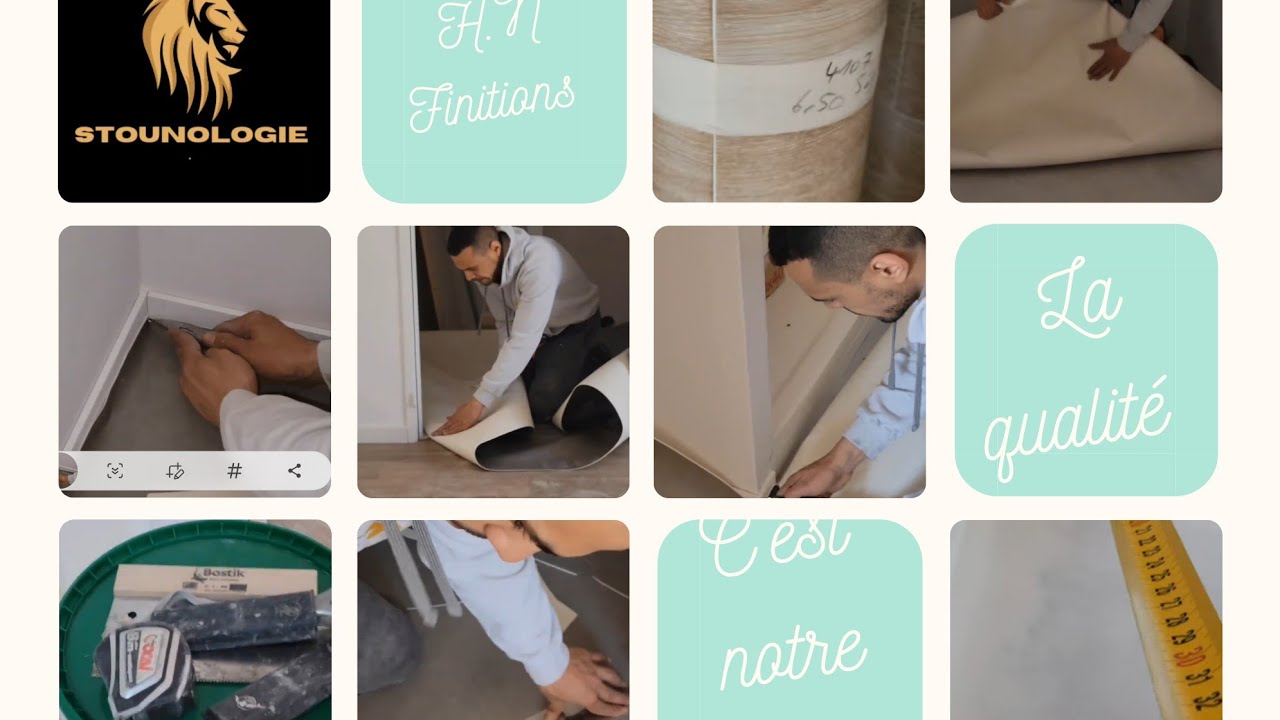 poser du lino dans les salles de bain