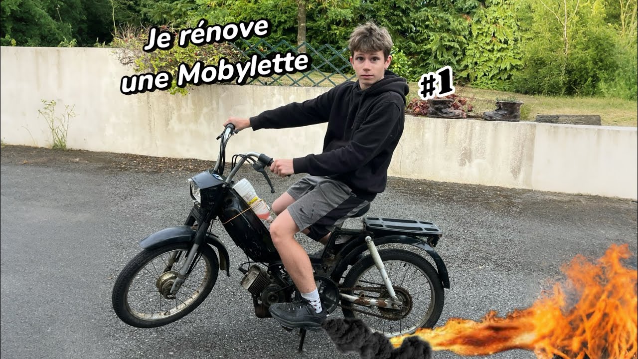 Je r&eacute;nove une Mobylette #1 elle a d&eacute;marr&eacute; !!!