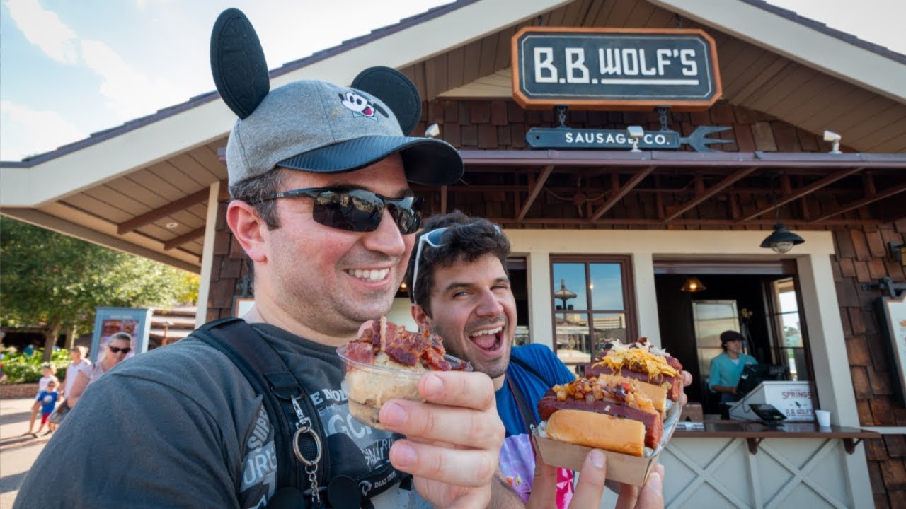 B.B. Wolf 3 Little Pigs, Disney Springs Exploration and Beignet Fever!